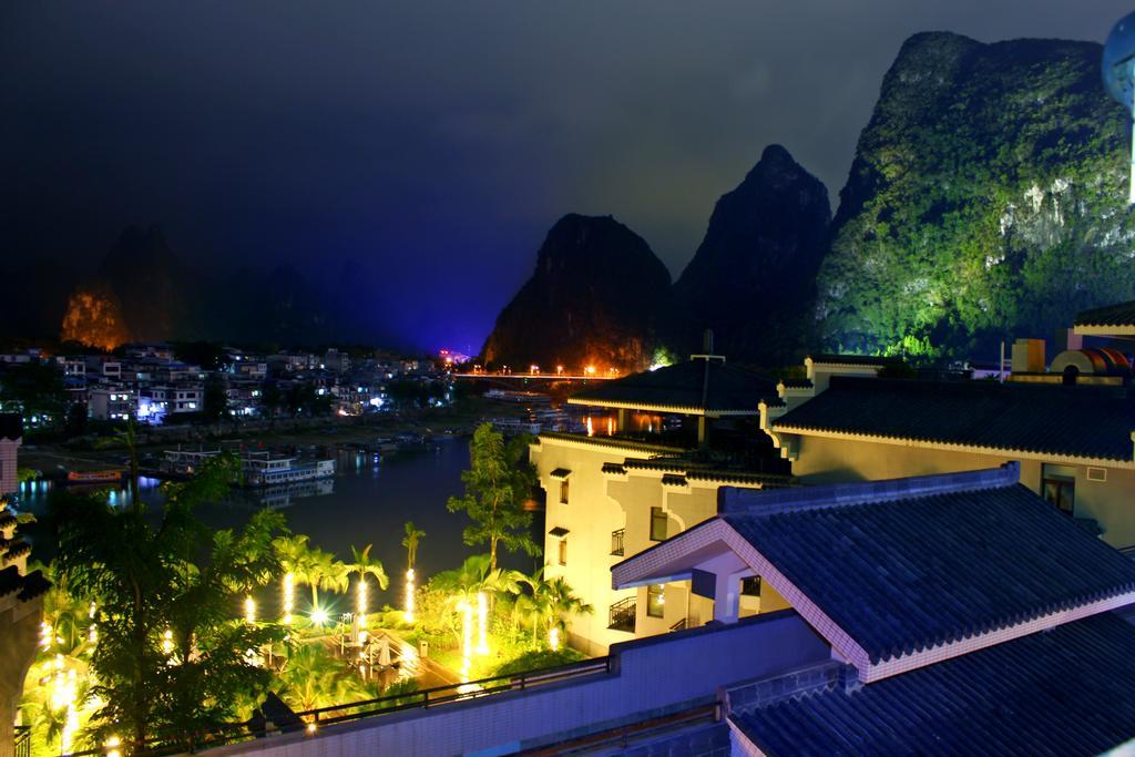 Green Lotus Hotel River View Yangshuo Exterior foto